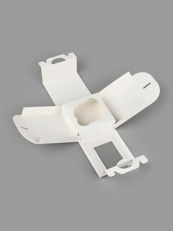 Упаковка для кондитерских изделий под 1 капкейк &laquo;Белая&raquo;, 9 х 9 х 10 см