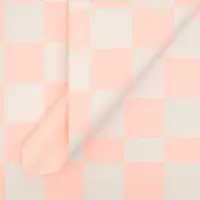 Пленка для цветов "Шахматка", розовая, 0,58 х 0,58 м