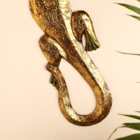 Панно дерево "Геккон" 48х12,5х1,1 см