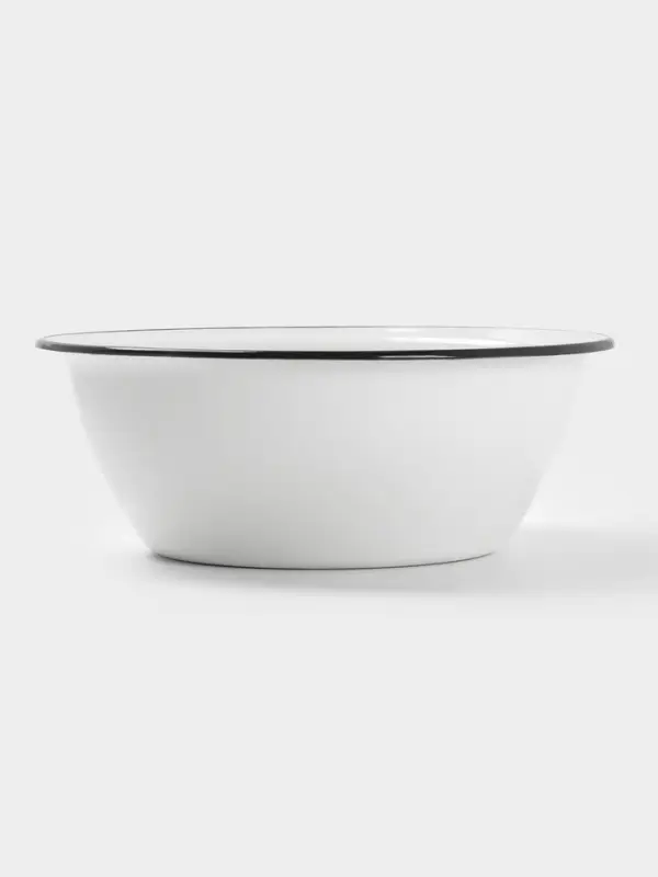 Миска 4 л белая (без декора)