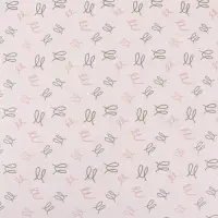 Бумага упаковочная двухсторонняя &laquo;Банты&raquo;,  70 х 100 см