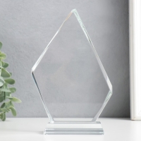 Стела наградная стекло "Айсберг" 17х13х4,5 см