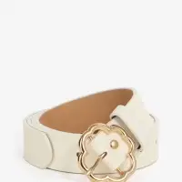 Ремень жен 05-01-01-01, Март2512, 2,8*0,3*110 см, без винта, пряж золото, 1 прокол,