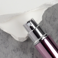 Флакон для парфюма &laquo;Пуля&raquo;, с распылителем, 3 мл, цвет розовый