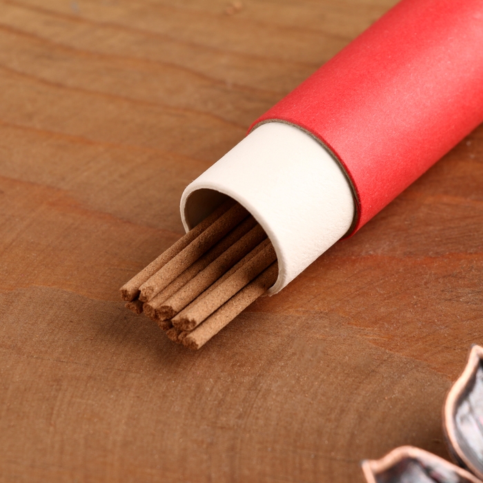 Набор благовоний с подставкой "Китайский фонарик", красный