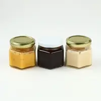 Подарочный набор новогодний &laquo;Советский&raquo; варенье с шишками, крем-мед 2 шт, чай в банке 3 шт   1087734