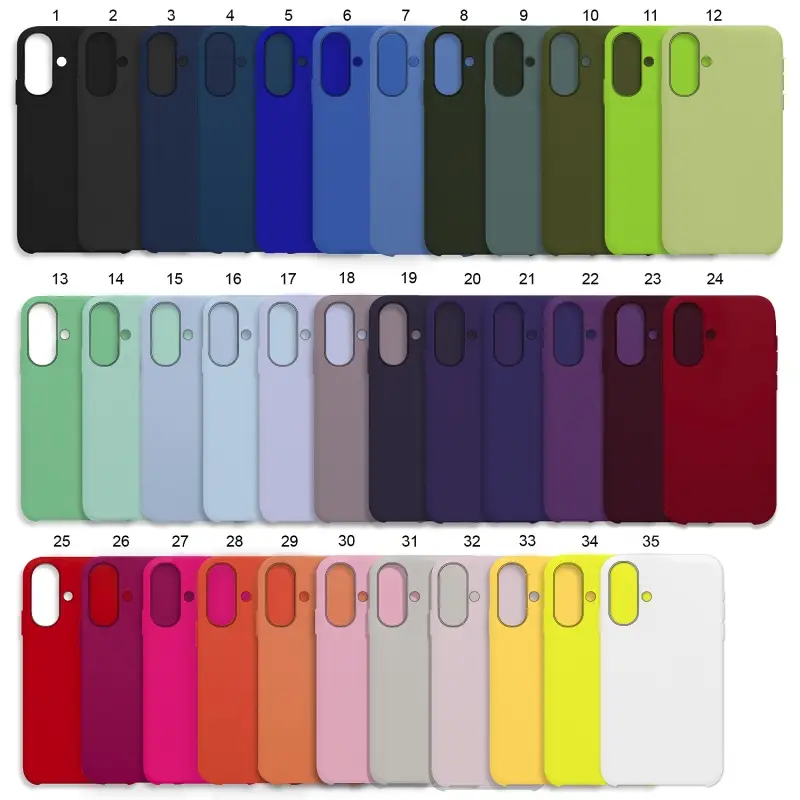 Чехол iPh 16 Plus Silicon Сase APL WS (с лого)