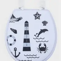 Сиденье для унитаза 40х37х4,5 см "Маяк"