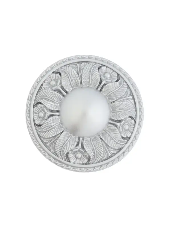 Крючок для штор CAPPIO KS031, d=95 мм, цвет серебро, 2 шт