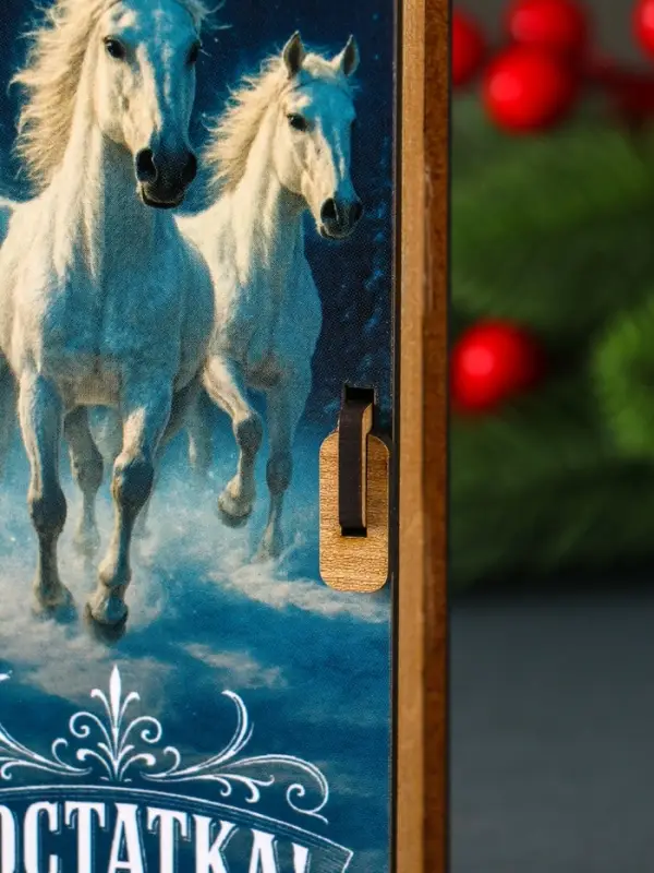 Новогодняя шкатулка "Достатка" 17х8,5 см