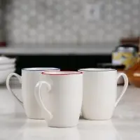 Кружка Simmy, белая с синим