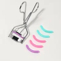 Сменные резинки к щипцам для ресниц, набор - 6 шт., разноцветные