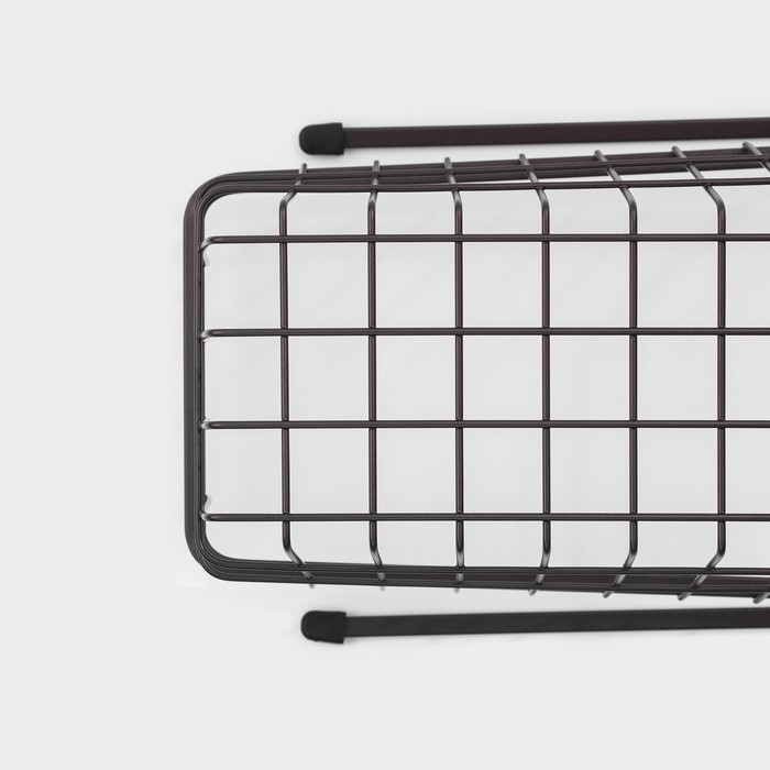 Корзина подвесная Доляна &laquo;Лофт&raquo;, 25&times;19,5&times;20,5 см, цвет коричневый