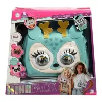 Музыкальная игрушка-сумочка "Олененок" звук, глазки моргают