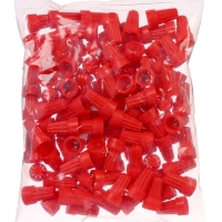 Соеденительный изолирующий зажим для проводов СИЗ-6, 6.0-20.0 мм, красный, набор 100 шт