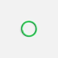 Карабин-кольцо Claus, L, зеленый неон