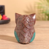 Сувенир бронза "Совёнок" 5х6х6 см