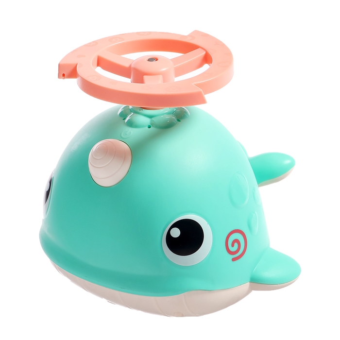 Фонтанчик для купания в ванной &laquo;Китёнок&raquo;, лейка, 3 сменных насадки