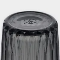 Стакан низкий "Мистерия" графит 250 мл