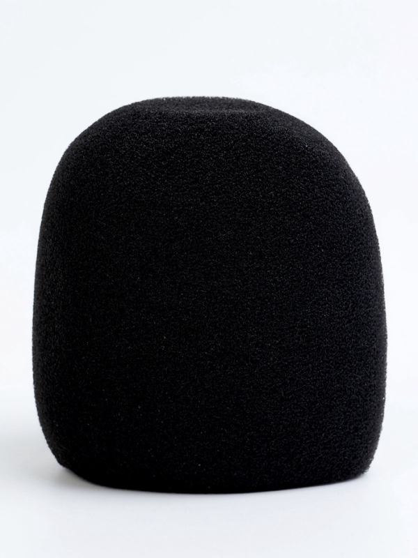 Набор ветрозащиты для микрофона Music Life, черный, 5 штук, 6 х 8 см