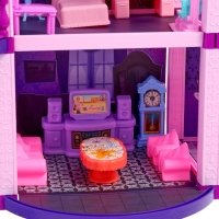 Кукольный дом &laquo;Тёмный домик&raquo;, 2 куклы, мебель, аксессуары