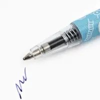 Ручка мини автоматическая "С 23 февраля", синяя паста