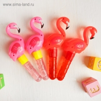 Мыльные пузыри &laquo;Фламинго&raquo; 4&times;8&times;20 см, МИКС