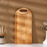 Набор разделочных досок на подставке Adelica, 3 шт: 38&times;18, 30&times;18, 22&times;18 см, берёза