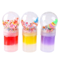 Лизун - слайм с игрушкой, цвета МИКС