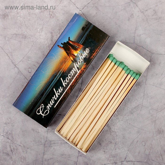 Спички костровые наполнением 30шт. Белка-Фаворит