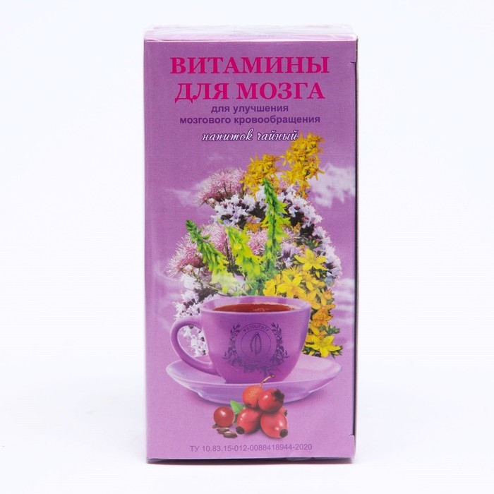 Травяной сбор &laquo;Витамины для мозга. Лань&raquo;, фильтр-пакет, 20 шт.