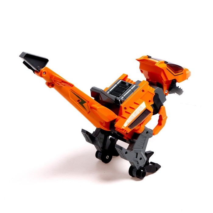 Робот &laquo;Вертолёт&raquo;, трансформируется в динозавра, световые и звуковые эффекты, цвет МИКС