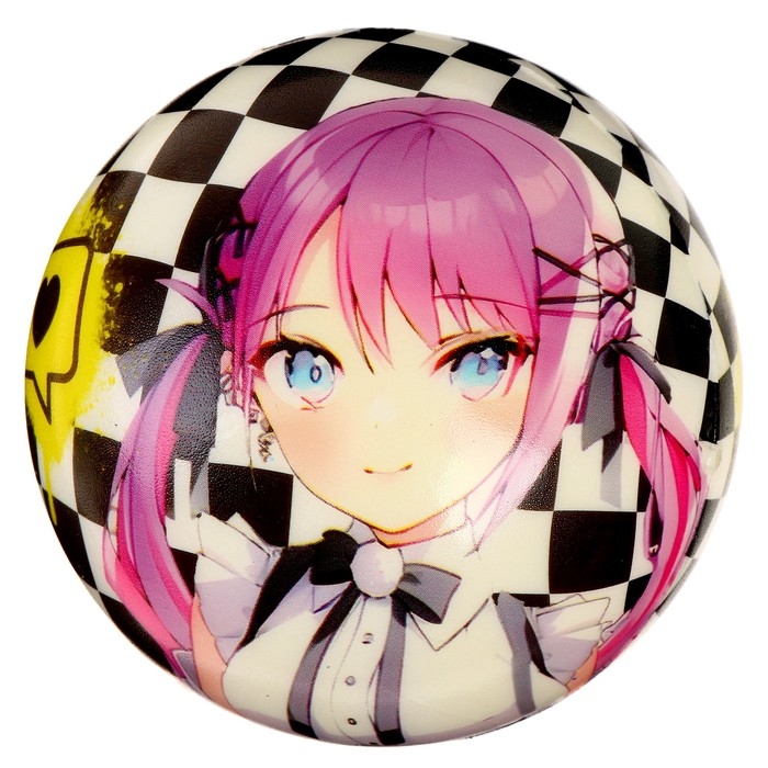 Мяч детский мягкий &laquo;Время поиграть&raquo;, аниме 10 см, в шоубоксе