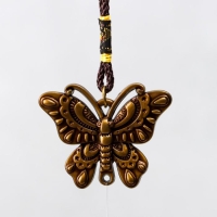 Музыка ветра металл "Бабочки" 4 трубки 60 см