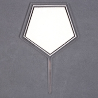 Набор для украшения торта: топпер &laquo;С днём рождения&raquo;, 1 шт., 10 свечей