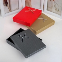 Коробочка подарочная под набор &laquo;Контурный бант&raquo;, 13&times;18 (размер полезной части 12,4&times;17,4 см), цвет МИКС