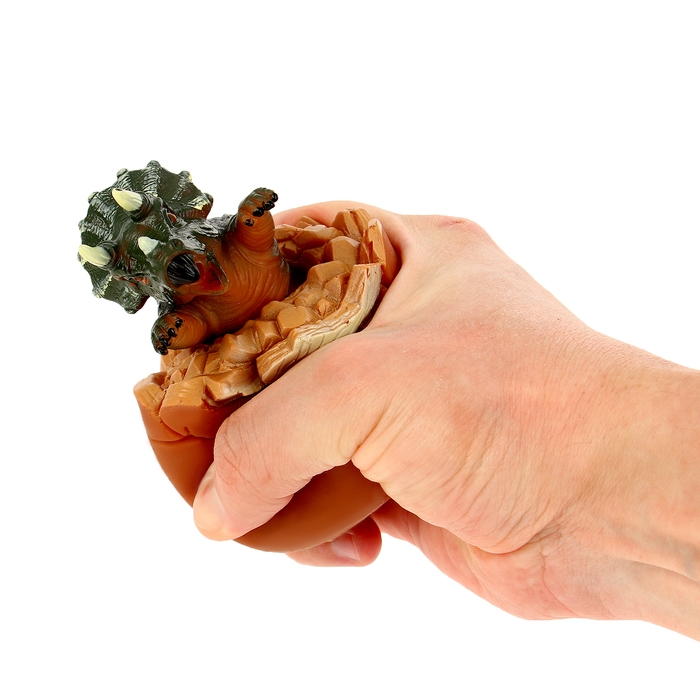 Мялка &laquo;Динозавры&raquo; световая, звуковая, виды МИКС