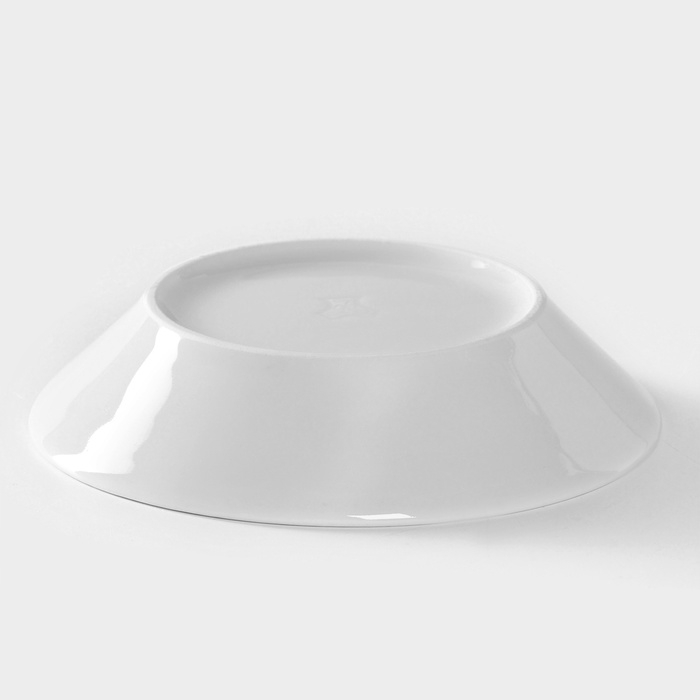 Блюдце фарфоровое &laquo;Бельё&raquo;, d=14 см, цвет белый