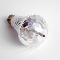 Световой прибор &laquo;Мини диско-шар&raquo; 8 см, Е27, свечение RGB