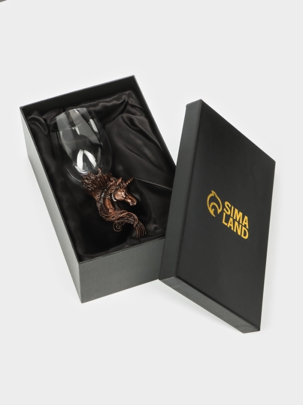 Бокал для пива "Единорог", бронза