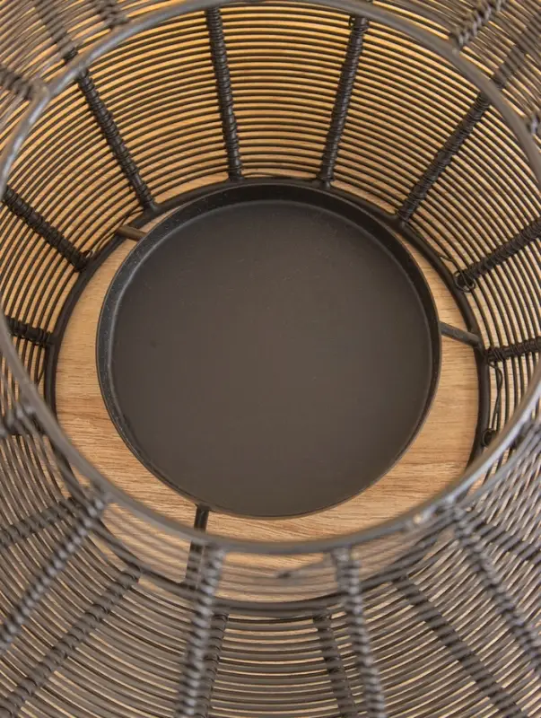 Подсвечник "Сеть" 38х38х15 см, металл