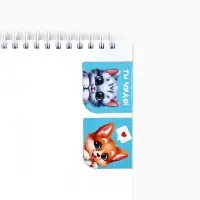 Магнитные закладки 2 шт., 4&times;4 см, на подложке &laquo;Самой прекрасной&raquo;