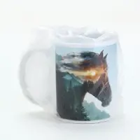 Кружка керамическая новогодняя &laquo;Повелитель вершин&raquo;, 320 мл