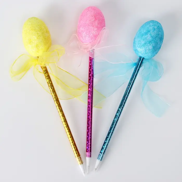 Ручка &laquo;Яйцо&raquo;, синие чернила, МИКС