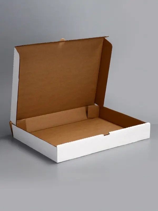 Коробка для пирога, белая, 45 х 33 х 6 см