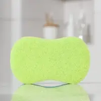 Губка для тела с массажным слоем &laquo;Восьмёрка&raquo;, 14,5&times;8&times;4 см, МИКС