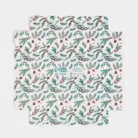 Коробка для кондитерских изделий с пластиковой крышкой &laquo;Елка&raquo;, 15 х 15 х 3 см