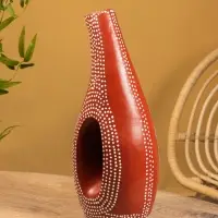 Ваза терракота &laquo;Рамос&raquo;, 22&times;19&times;54 см, керамика