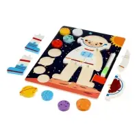 Деревянный Пазл-вкладыш  космос