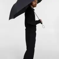 Зонт складной Big Arc, черный